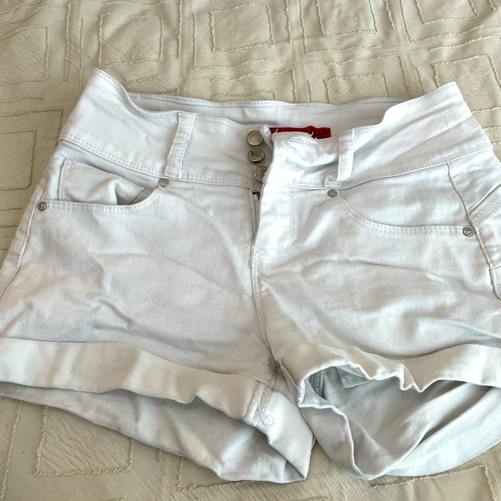 White Shorts